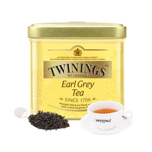 川宁Twinings豪门伯爵红茶100g/罐装 红茶罐装散茶热泡茶浓香茶叶