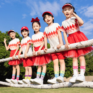 中小童表演服运动园服一年级开学校服歌唱班服套装洋气男女穿搭服