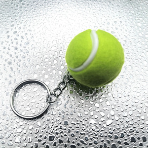 网球钥匙扣挂件网球钥匙圈特价迷你网球钥匙扣小礼品精美礼品