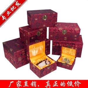 珠宝玉器翡翠摆件吊坠珍藏品收藏文玩木质包装盒礼品盒木质饰品盒