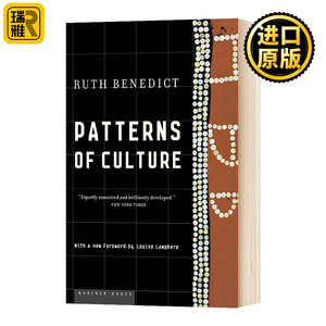 文化模式 Patterns of Culture 英文原版 Ruth Benedict鲁思本尼迪克特 英文版进口原版英语书籍