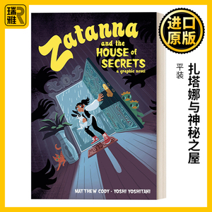 英文原版 Zatanna and the House of Secrets 扎塔娜与神秘之屋 DC漫画 儿童动作冒险侦探推理漫画 Matthew Cody 英文版 进口书籍
