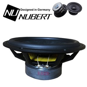 德国NUBERT 新宝 HiFi speaker 12寸铝架中低音喇叭到货新款双磁