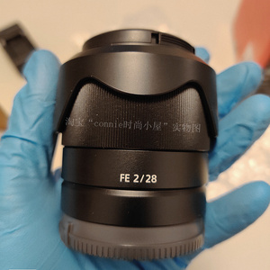 索尼 FE 28 F2 28mm E28 2.0 2遮光罩镜头卡口E 28 F2 F2.0适用