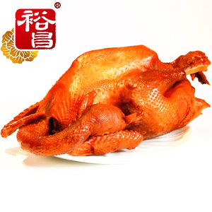 裕昌烧鸡哈尔滨裕昌食品东北传统老式烧鸡熏鸡扒鸡特产零熟食包邮