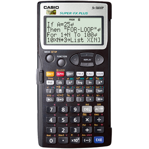 CASIO卡西欧fx-5800P工程测量计算器 fx5800p测绘编程测绘计算机