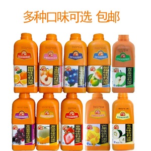 包邮广村果汁普及柠檬/橙味/酸梅等饮料浓浆1.9L浓缩多种味可选
