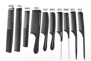 美发工具发廊使用剪发梳子美发尖尾梳挑染梳平头梳盘发梳