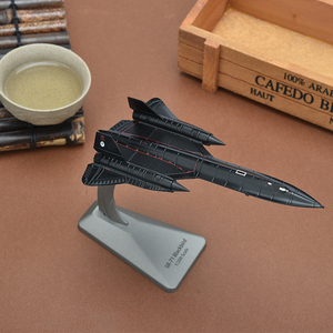 1:200黑鸟侦察机 仿真战机模型玩具飞机军事合金美国空军SR71迷你