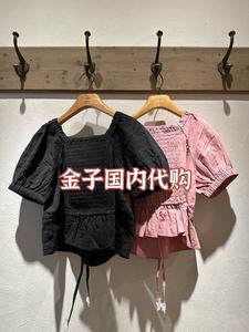 金子initial国内专柜正品代24夏女装T恤24UTTFMCVV844-980
