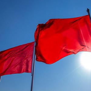 全红旗纯色大红旗空白红旗定制旗帜定做旗子订做1号2号3号4号5号6