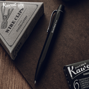 德国 卡维克 KAWECO 进口 Original黑铬系列 圆珠笔 宝珠笔 签字笔成人礼物男生女生送礼品练字书写经典金属