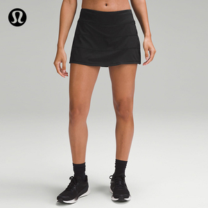 Pace Rival 女士中腰运动短裙 网球裙丨lululemon丨LW8AB7R