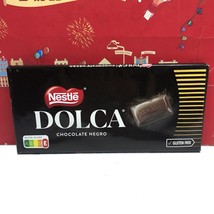 临期清仓西班牙进口雀巢DOLCA黑巧克力/牛奶巧克力100g休闲零食