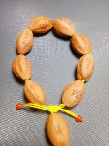 橄榄核原皮纯手工雕刻精品菠萝蜜心经2.0大尺寸9颗籽文玩男女
