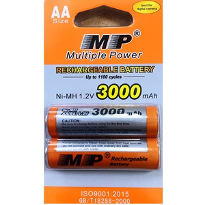 正品 MP/骐源 5号镍氢充电电池 3000毫安 高容量  KTV 话筒 玩具