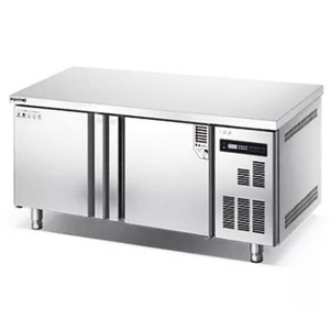 美厨工作台冰箱WBR15卧式平台冷藏保鲜柜1.5米二门操作台商用冷柜