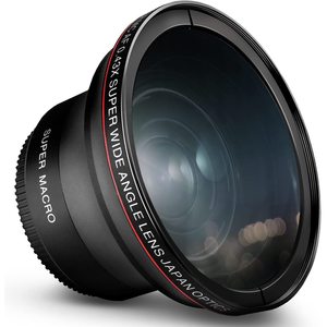 厂家直销 适用于佳能尼康550.43鱼眼相机附加镜头 超级广角镜