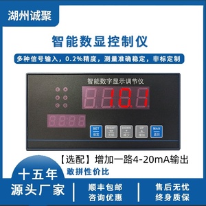 多功能智能数显表气体液体温度湿度压力流量显示传感器控制器仪表