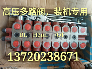多路阀DL-H20L-70T武汉鑫源液压13707119094维修液压站，液压系统