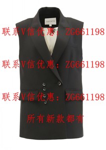 加V优惠JUST&TH熠净2024春装马甲E021121166-1原839国内正品代购