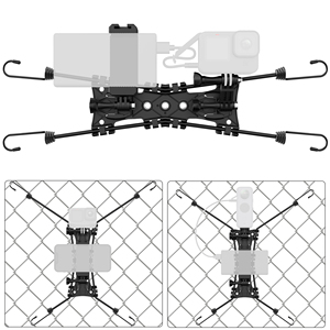 运动相机手机护栏栅栏支架垒球棒球网球比赛球场户外挂网固定夹子