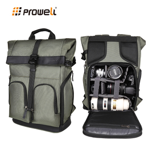 Prowell相机包双肩佳能单反背包专业多功能户外防水休闲摄影包