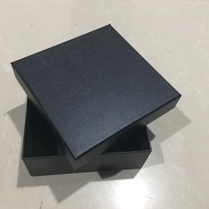 长短款黑色钱包盒子高档礼物盒空盒子纸盒丝巾大号包装盒定制批发
