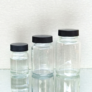 100ml透明广口玻璃瓶60ml试剂瓶30ml颜料瓶大口试剂瓶分装样品瓶
