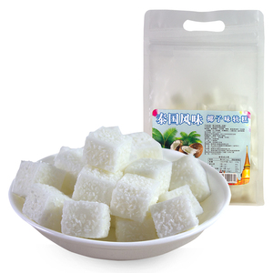 泰国风味椰子味软糕400克水果软糖凝胶独立包装休闲零食