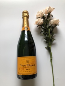 法国进口凯歌皇牌香槟黄牌PatioVeuve Clicquot 起泡酒香槟 礼盒