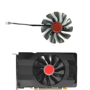 XFX 讯景 RX550 RX560 RX470 4Pin 海外版 显卡单风扇 滚珠轴承