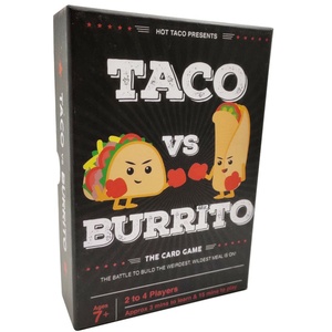 Taco VS Burrito Card Game 墨西哥卷饼塔可对战玉米粉圆饼卡牌游