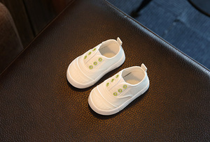 春夏季女宝宝鞋子婴儿学步童鞋0一2到3岁春秋男童软底帆布鞋布鞋