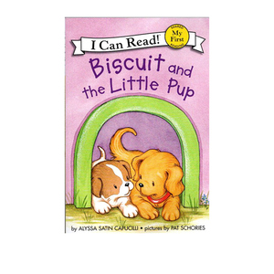 饼干狗 biscuit 英文绘本 汪培珽书单 Biscuit and the Little Pup 4-8岁小饼干狗幼儿英语故事书绘本