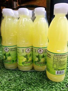 Lime JUICE300ml/3瓶泰国原装进口柠檬浓缩果汁 水果汁饮料沙拉汁