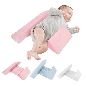 侧睡神器婴儿防翻身挡枕靠背靠枕新生宝宝睡姿矫正器固定头型偏头