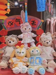 上海迪士尼国内代购达菲雪莉玫托尼星黛露换装毛绒玩偶公仔衣服