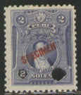 YZY157秘鲁1925年名人-莱吉阿邮(贴)(打孔加字样票) 新1枚