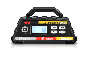 NFA纽福克斯汽车电瓶充电器12V12A25A 6615N 4S店展车充电