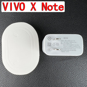 VIVO X Note原装充电器数据线80W氮化镓闪充双Type-C 6A快充线自带正品皮革手机壳保护套皮质硬壳