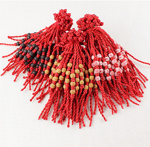 男女情侣手链 打结三珠红绳手腕链 3颗珠子祝福语红绳手链小礼物