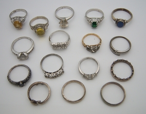 日本925纯银环vintage中古着民族风饰品 精工古董戒指子男女个性