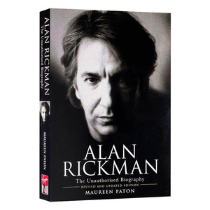 Alan Rickman The Unauthorised Biography 艾伦里克曼传记 英文原版传记读物 进口英语书籍