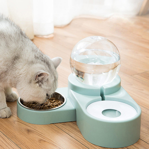 猫咪狗狗宠物饮水器球形不湿嘴流动不插电饮水机猫饭盆自动喂水器