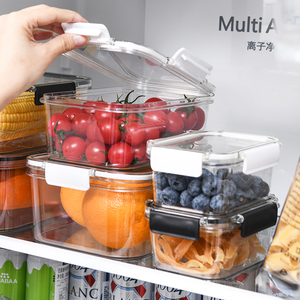 冰箱保鲜盒食物收纳盒带盖冷冻塑料盒食品级水果蔬菜零食储物盒62