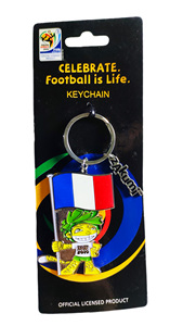 防伪正品WORLD CUP 2010世界杯钥匙扣