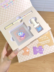 xixi彩妆礼盒三件套新款限定眼线笔眼影盘情人节生日礼物高档套盒