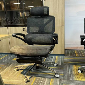 办公室升降透气网椅人体工学可躺护腰家用椅舒适久坐可午睡老板椅