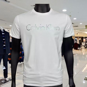 CK jeans 短袖T恤男装透气休闲上衣经典时尚舒适体恤衫百搭半截袖